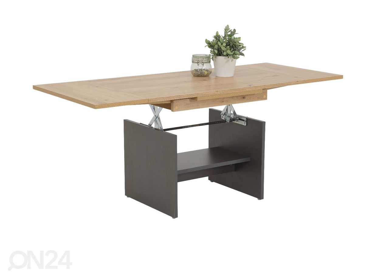 Säädettävä sohvapöytä Marcel 60x90-142 cm kuvasuurennos