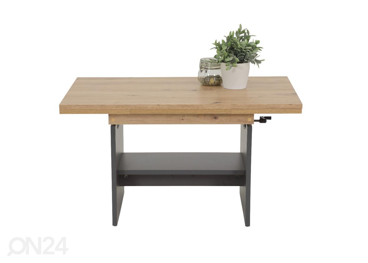 Säädettävä sohvapöytä Marcel 60x90-142 cm kuvasuurennos