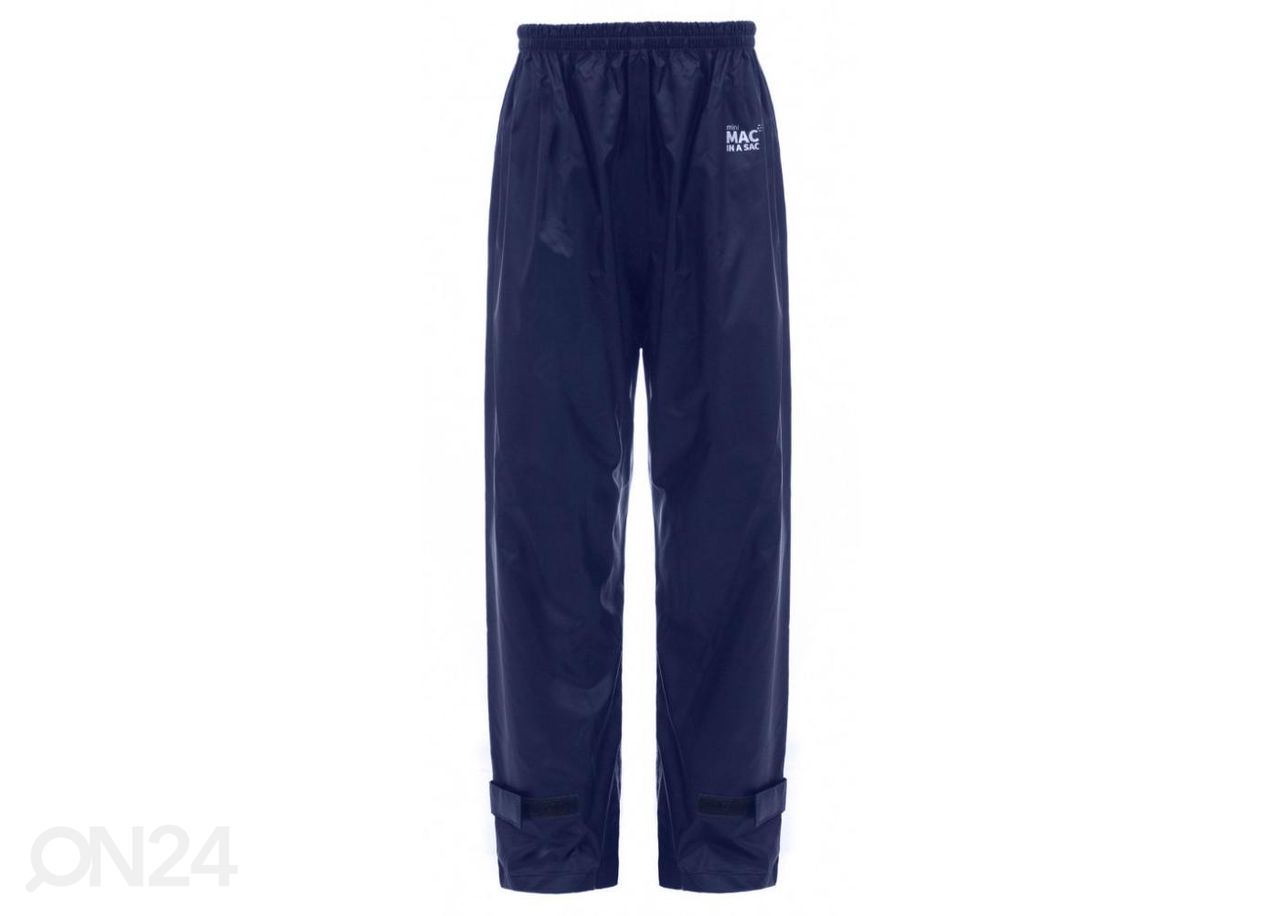 Säänkestävät housut unisex Mac in a Sac XL tummansiniset kuvasuurennos