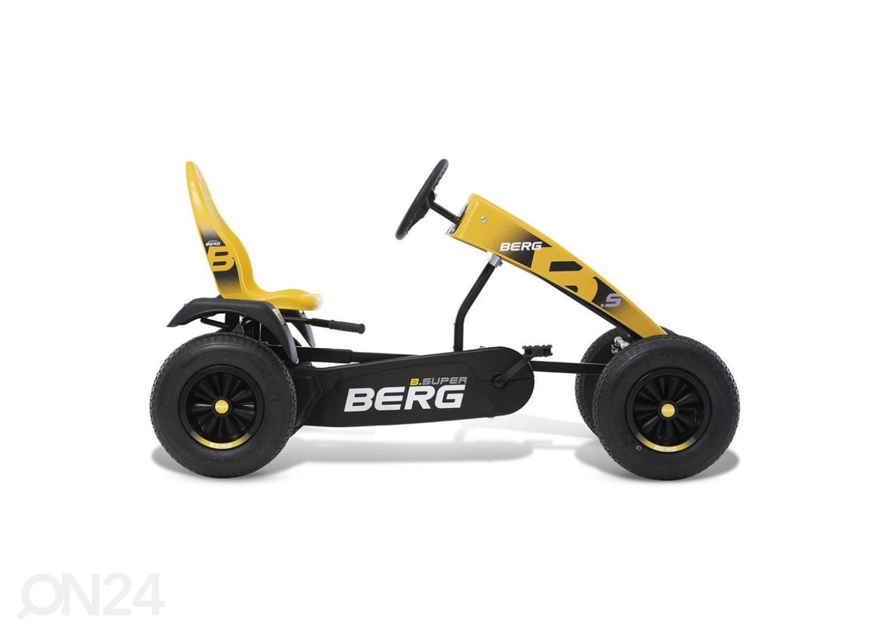 Sähköinen karting-auto Go-kart BERG XXL Basic Super E-BFR keltainen kuvasuurennos