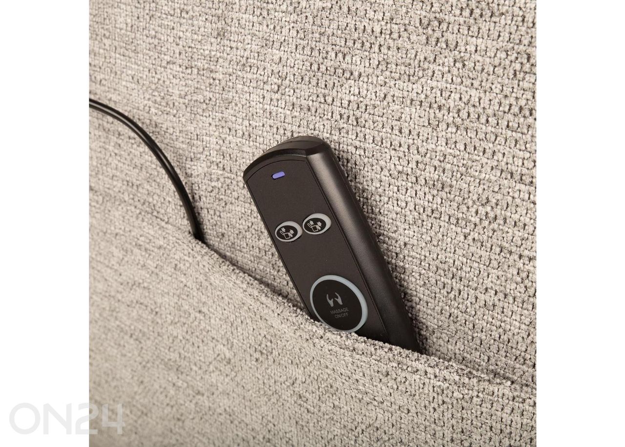 Sähköinen lepotuoli Katy, recliner-toiminto + hieronta kuvasuurennos