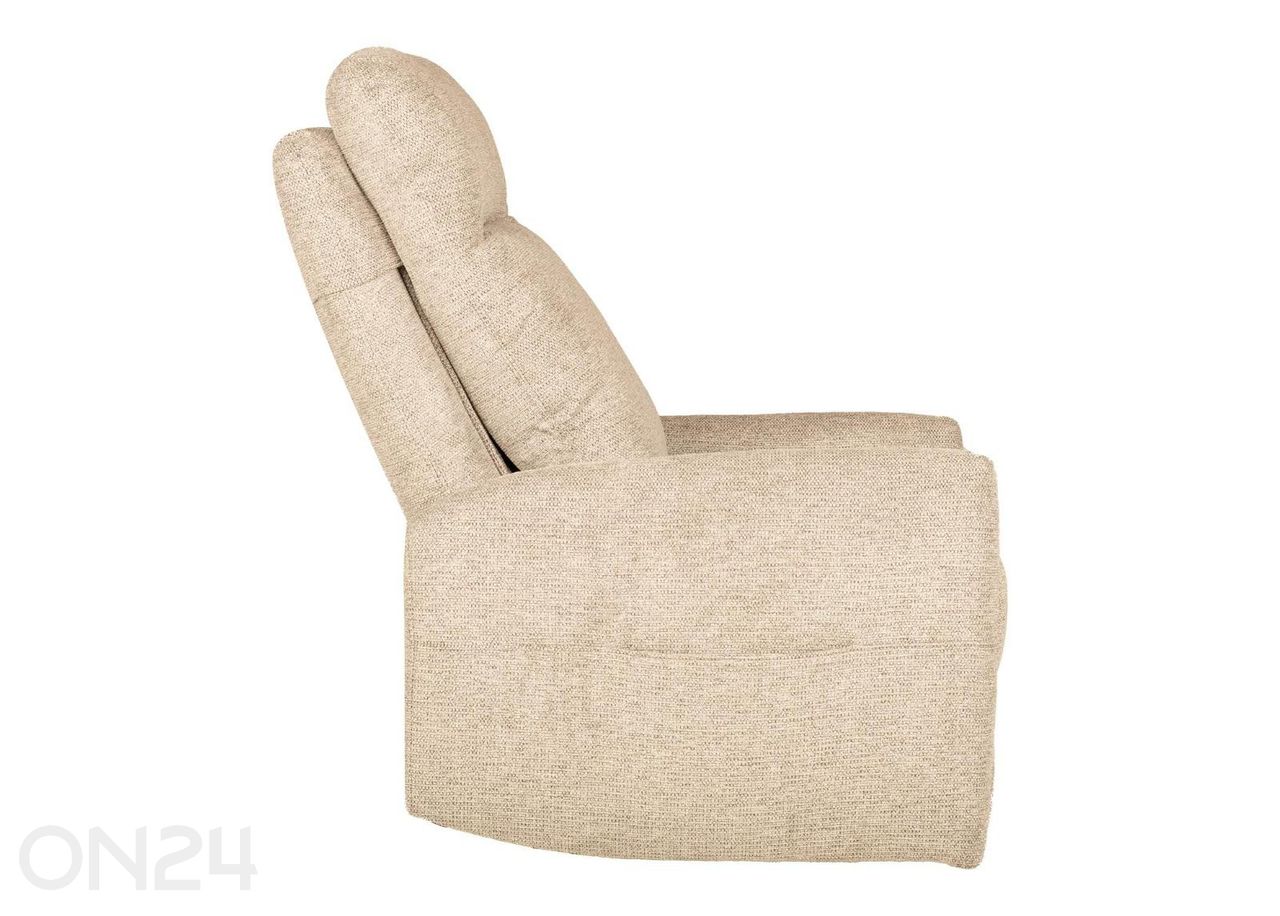 Sähköinen lepotuoli Katy, recliner-toiminto + hieronta kuvasuurennos