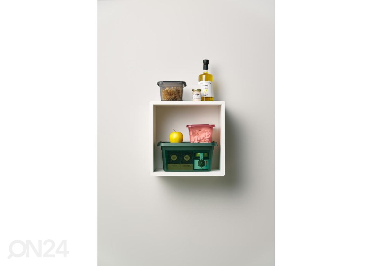 Säilytyslaatikko BaseStore 3 L, 19x28xh9 cm roosa kuvasuurennos