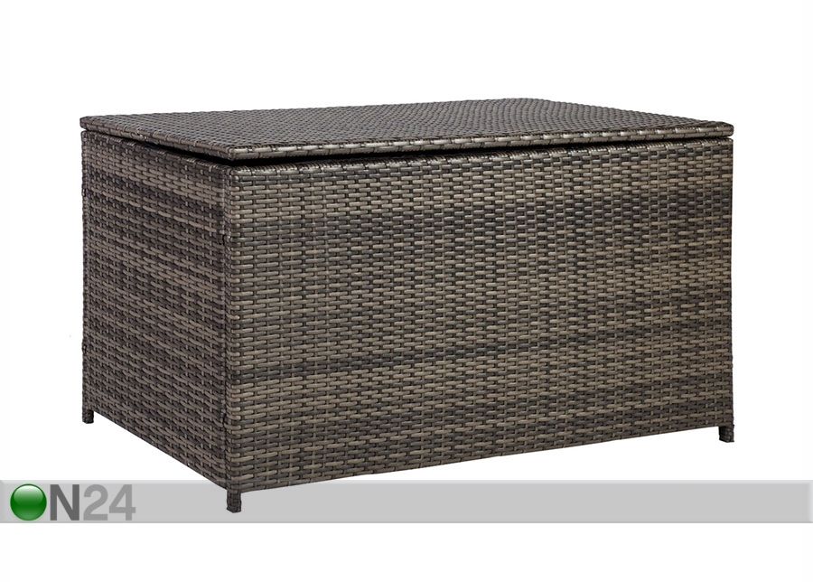 Säilytyslaatikko ulkokäyttöön Wicker kuvasuurennos