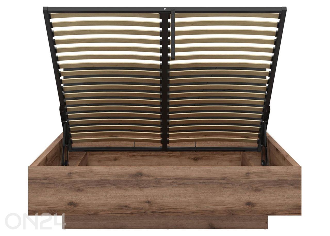 Säilytyslaatikollinen sänky Forn 160×200 cm kuvasuurennos