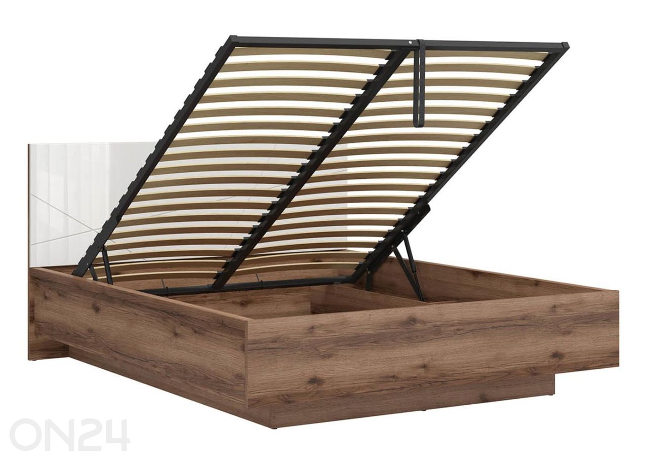 Säilytyslaatikollinen sänky Forn 160×200 cm kuvasuurennos