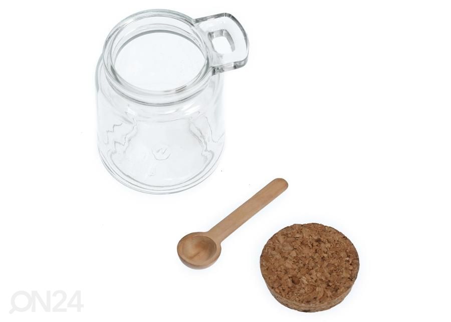 Säilytyspurkki lusikalla 240 ml kuvasuurennos