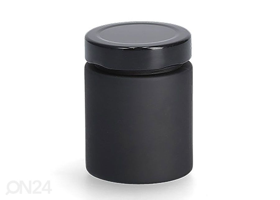 Säilytyspurkki metallikannella 150 ml, musta kuvasuurennos