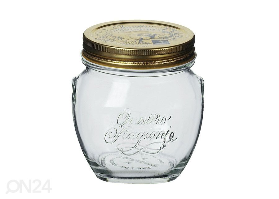 Säilytyspurkki Quattro 500 ml, 3 kpl kuvasuurennos