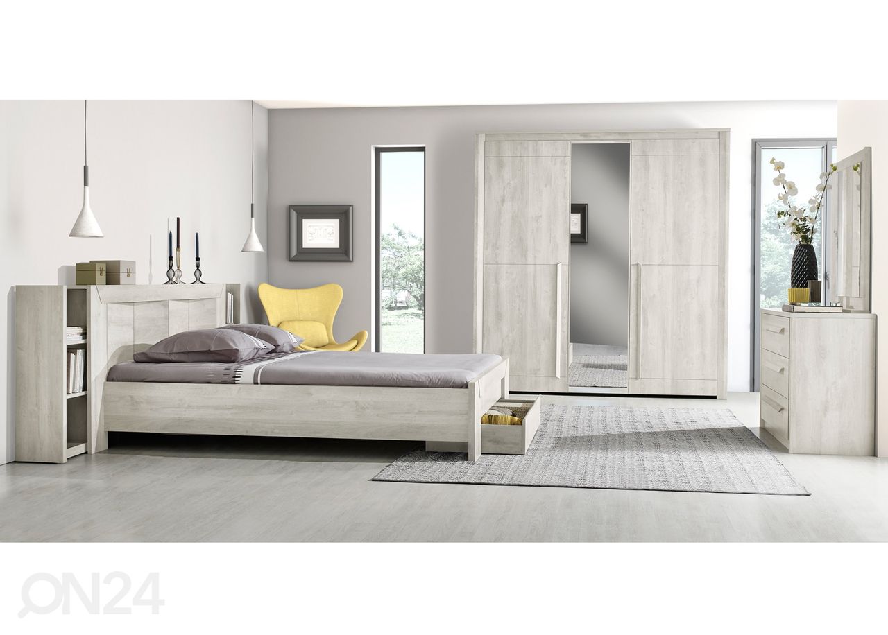 Sängyn päätyhylly Eden 180/250 cm kuvasuurennos