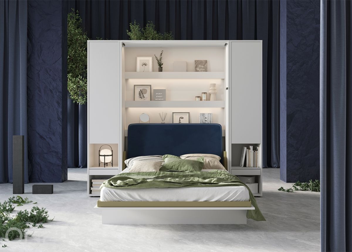 Sängynpääty Lenart BED CONCEPT pystysuoraan kaappisänkyyn 140x200 cm kuvasuurennos