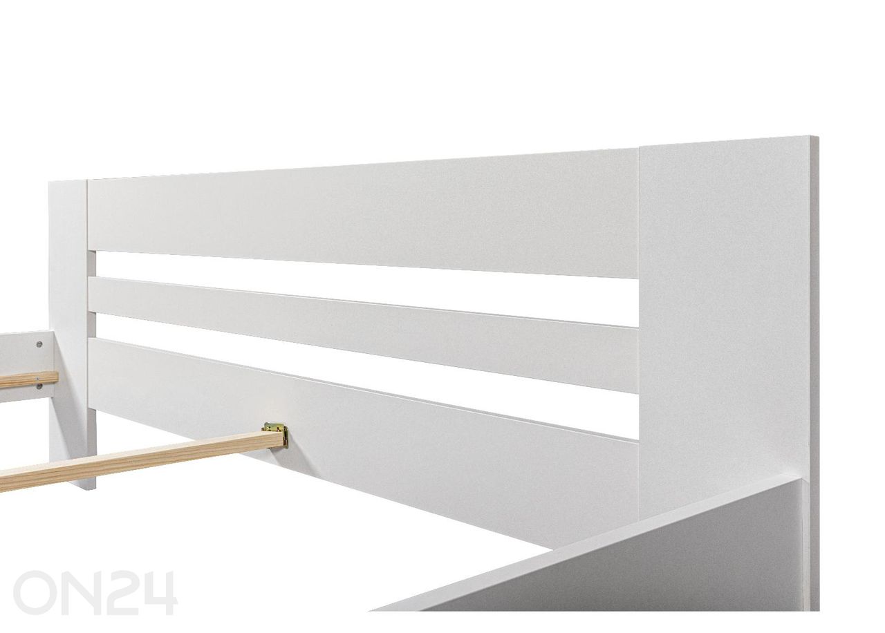 Sänky Annik 180x200 cm, valkoinen kuvasuurennos