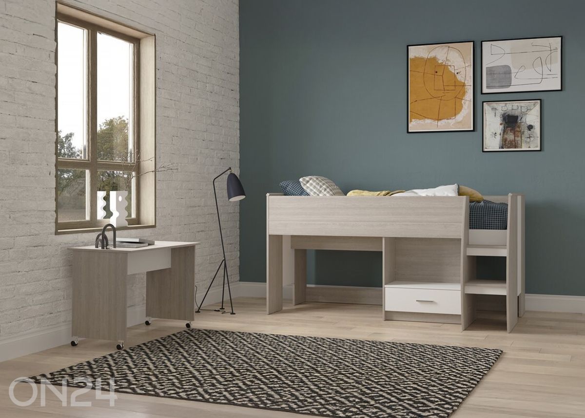 Sänky Nano Combi, 90x200 cm kuvasuurennos