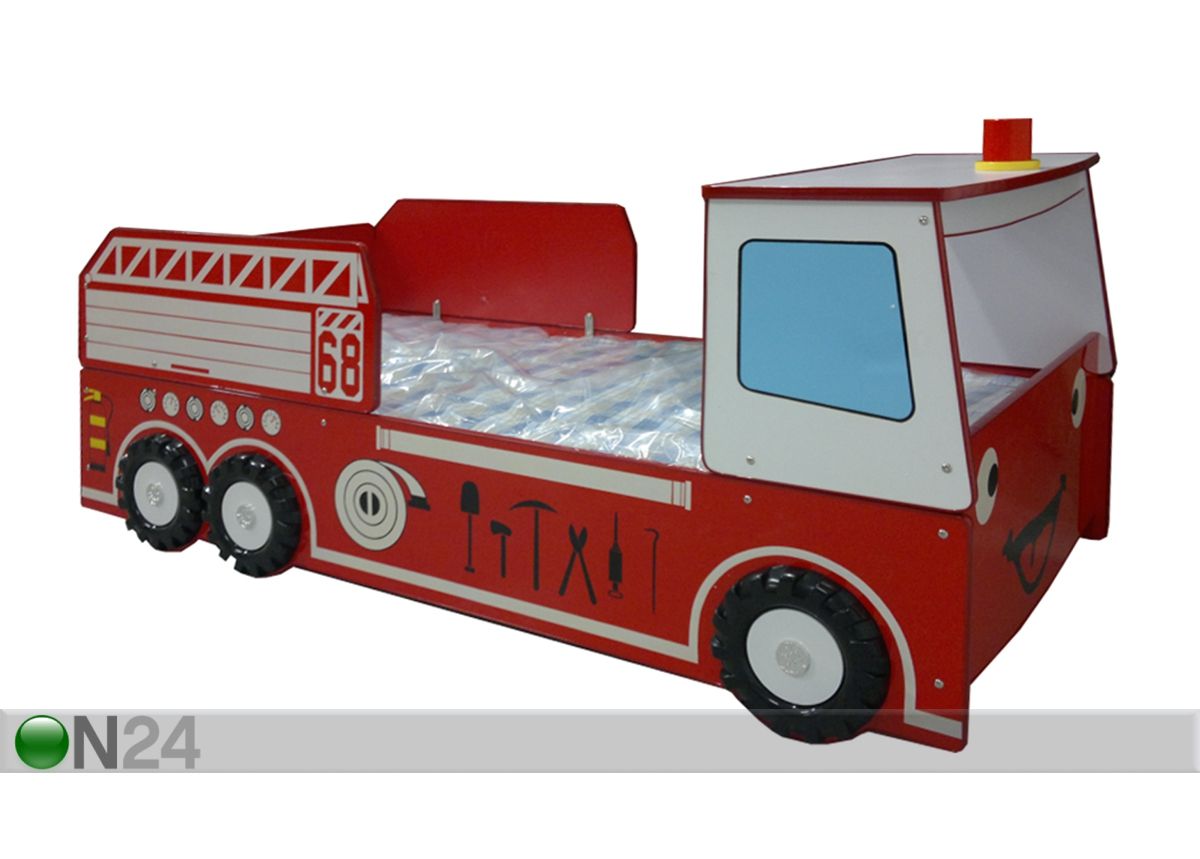 Sänky PALOAUTO 93x190 cm + patja kuvasuurennos