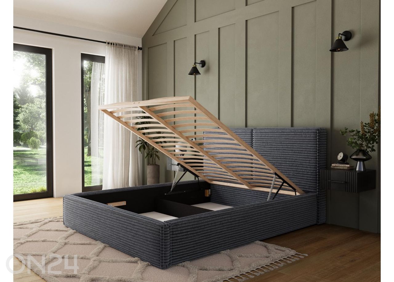 Sänky säilytyslaatikolla Pesillo, 160×200 cm kuvasuurennos