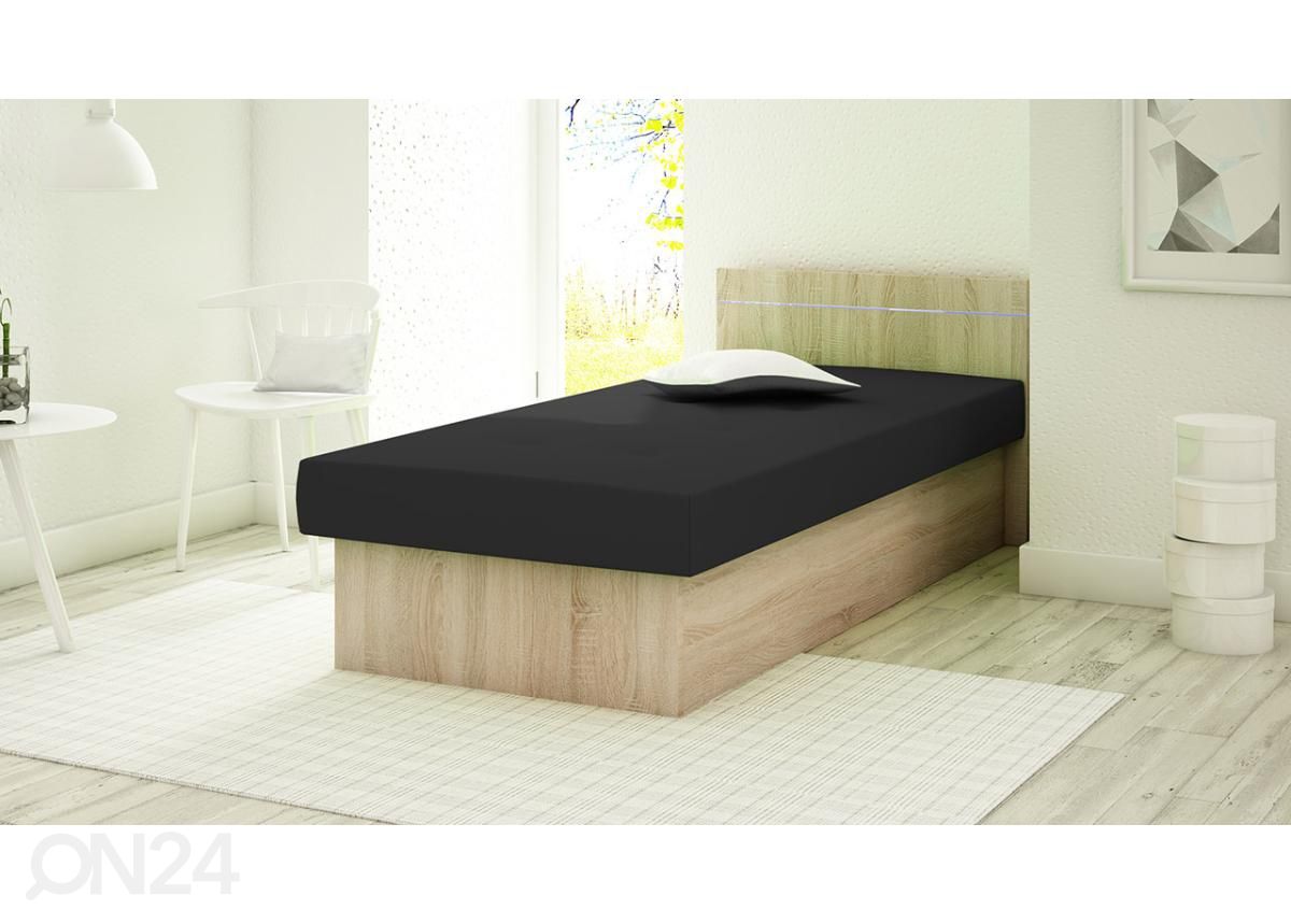 Sänky vuodevaatelaatikolla 80x190 cm kuvasuurennos