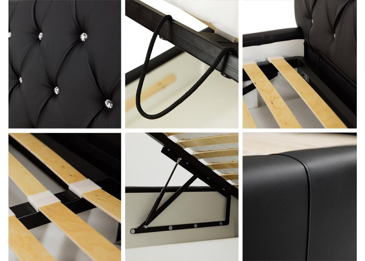 Sänky vuodevaatelaatikolla Retro 160x200 cm kuvasuurennos