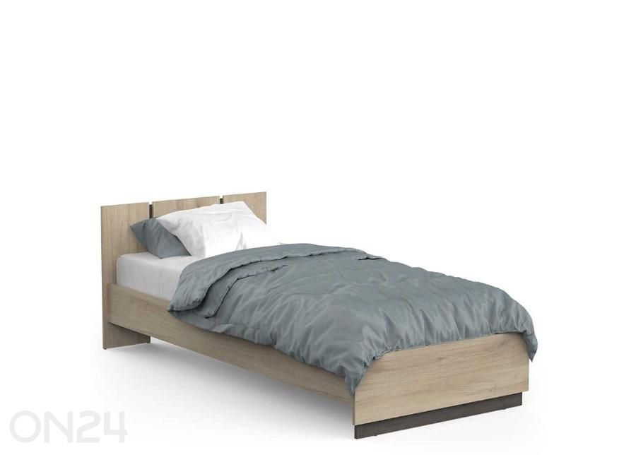 Sänky Watson 90X190/200 valkoinen/kronberg tammi kuvasuurennos