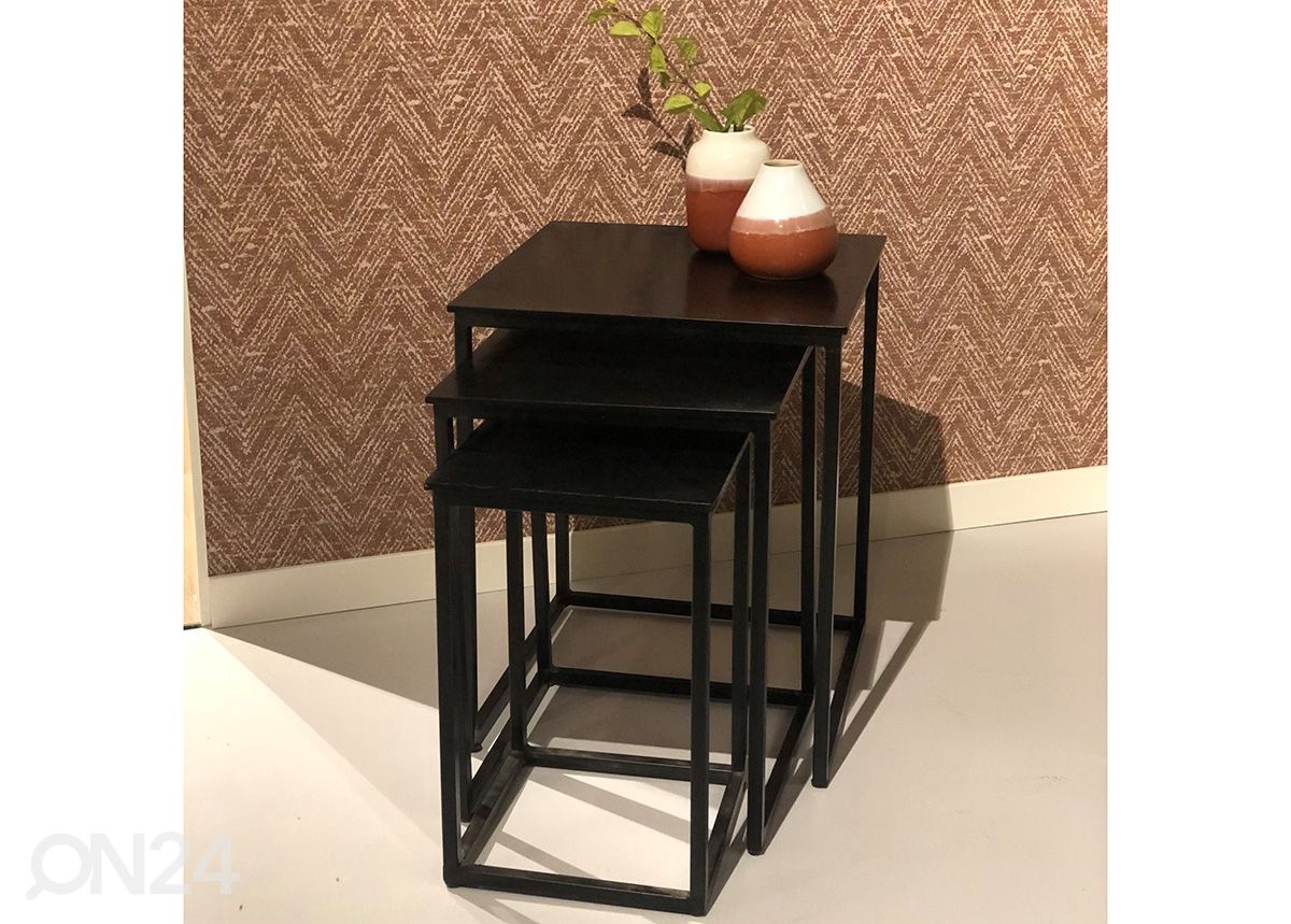 Sarjapöytä Cast Iron, 3 kpl kuvasuurennos