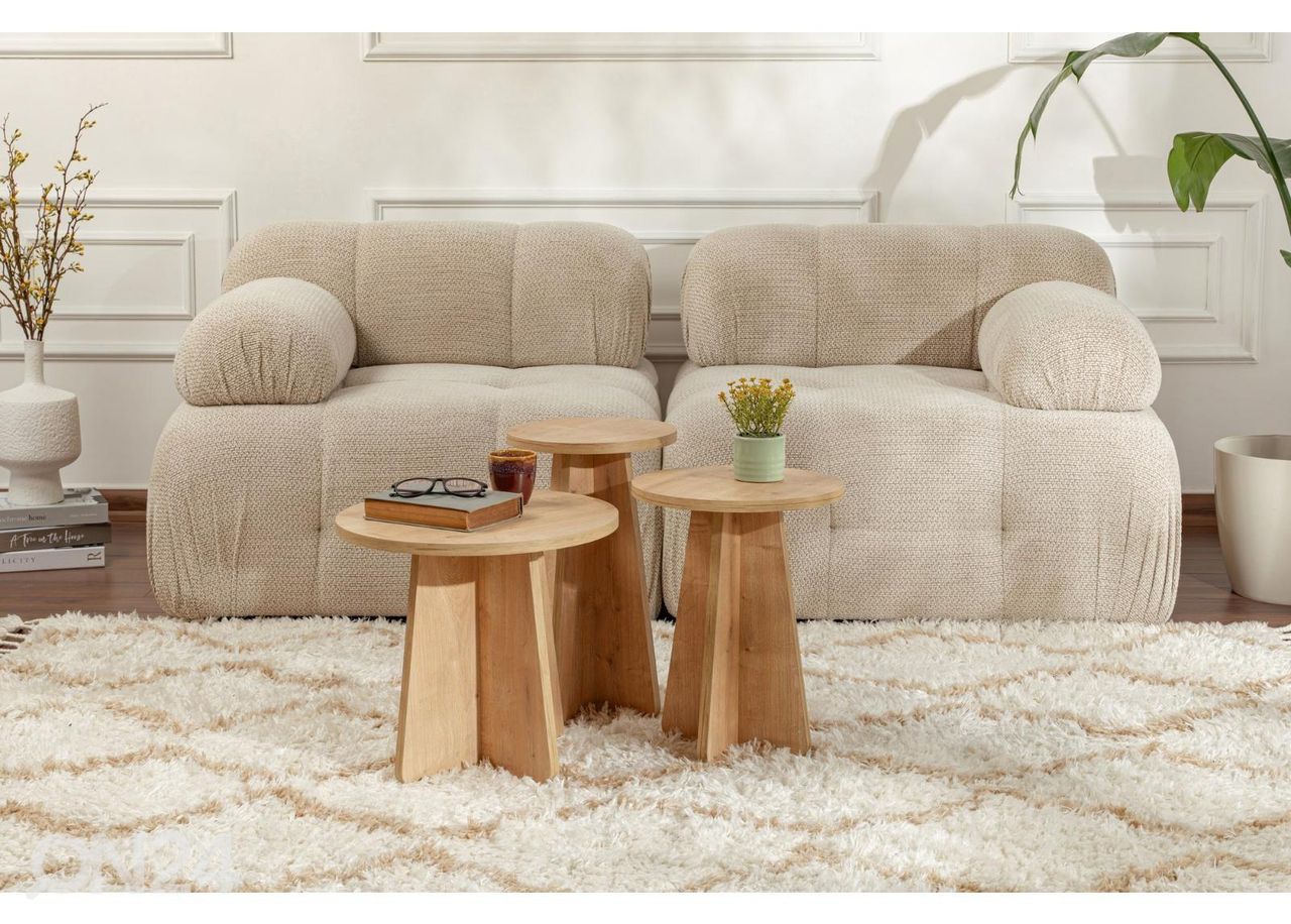 Sarjapöytä Sapphire, 3 kpl kuvasuurennos