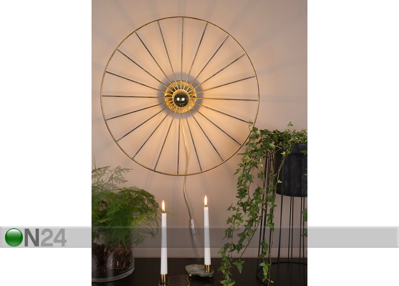 Seinä-/kattovalaisin Wheel kuvasuurennos
