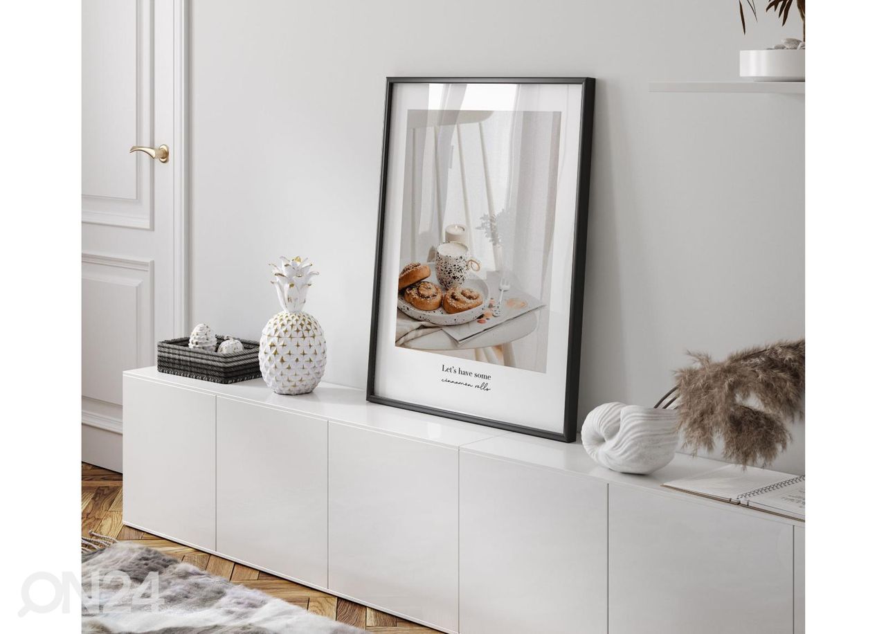 Seinäjuliste Kanelipullat 21x30 cm kuvasuurennos