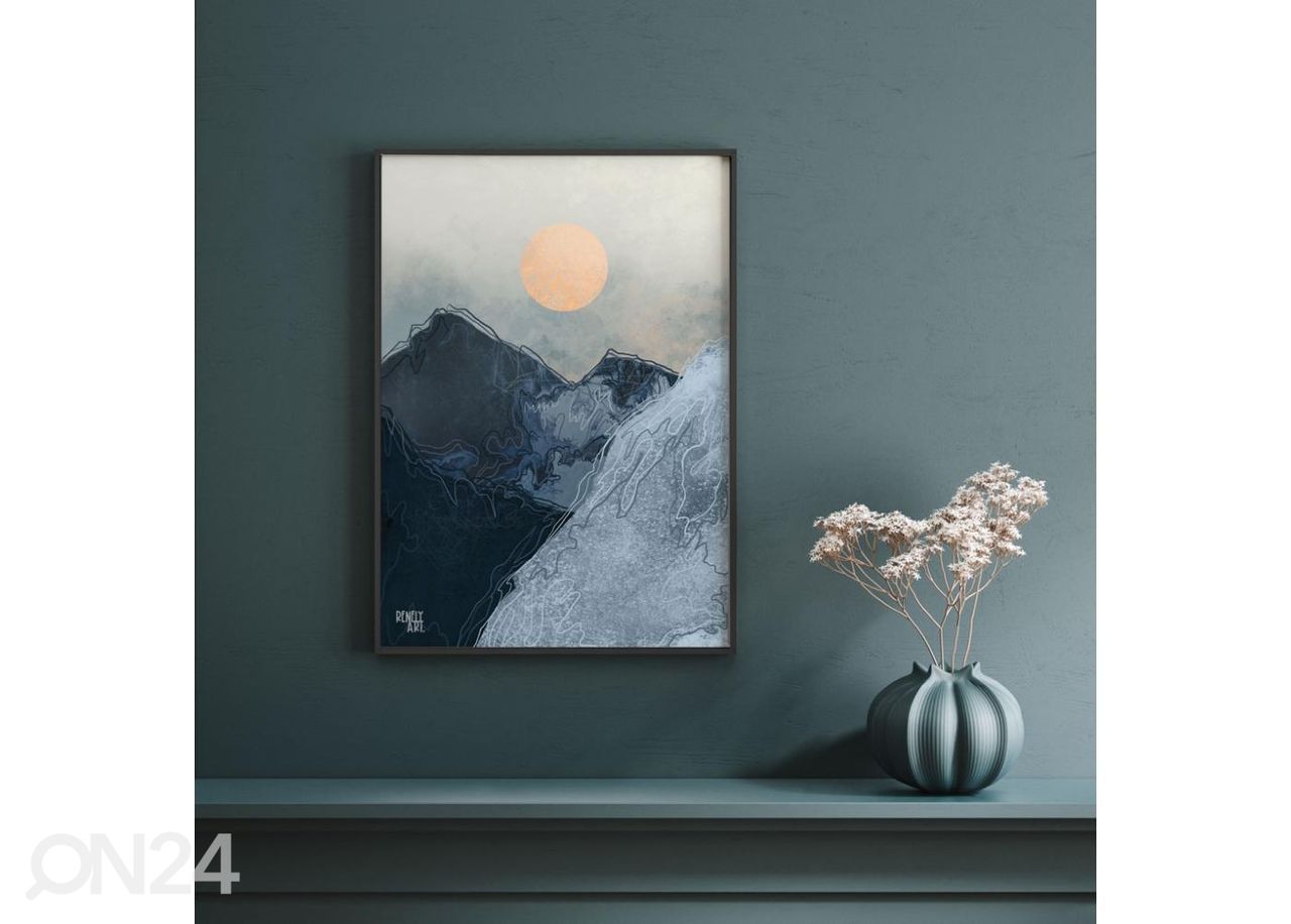 Seinäjuliste Kylmä 21x30 cm kuvasuurennos