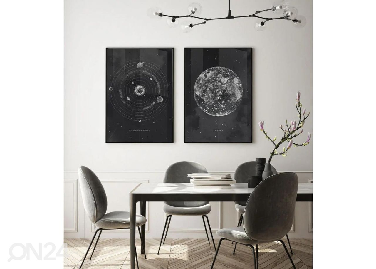 Seinäjuliste La Luna 21x30 cm kuvasuurennos