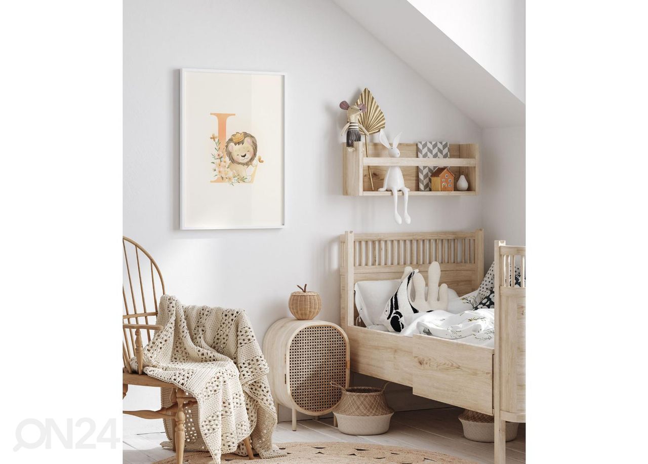 Seinäjuliste Leijona 70x100 cm kuvasuurennos