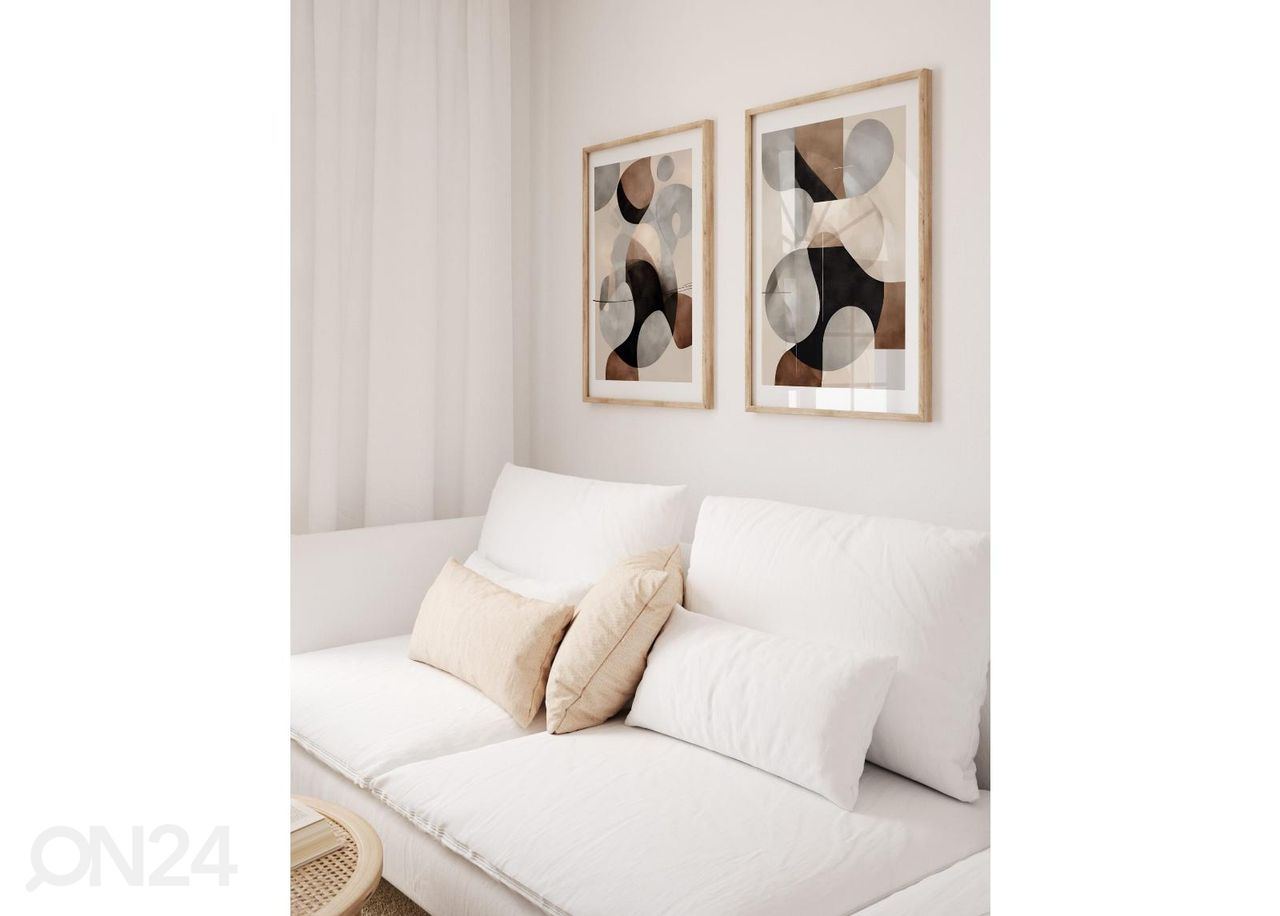 Seinäjuliste Modernit kuvat II 70x100 cm kuvasuurennos