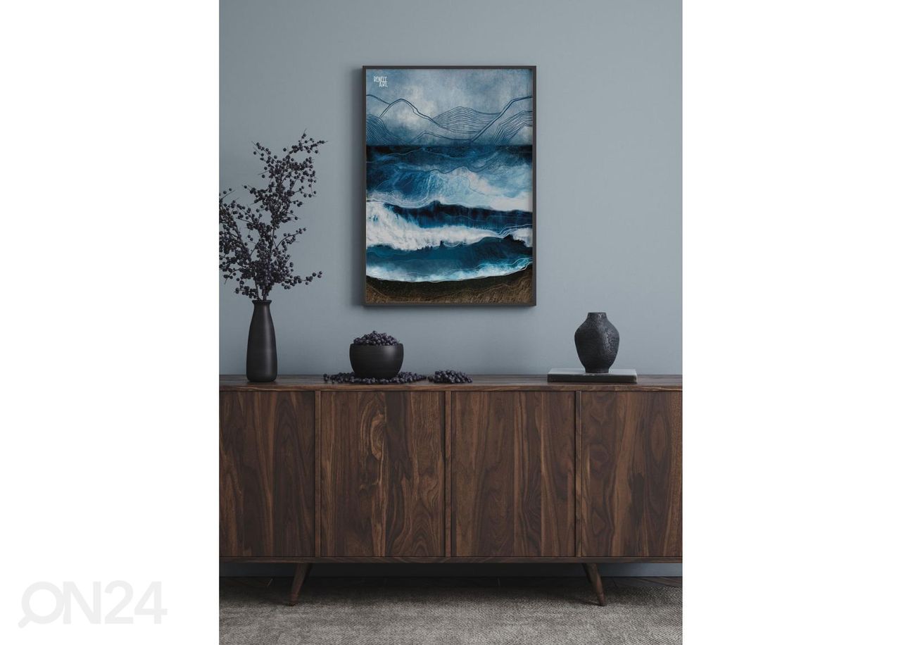 Seinäjuliste Myrsky 21x30 cm kuvasuurennos