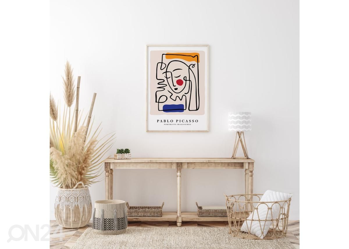 Seinäjuliste Picasso III 21x30 cm kuvasuurennos