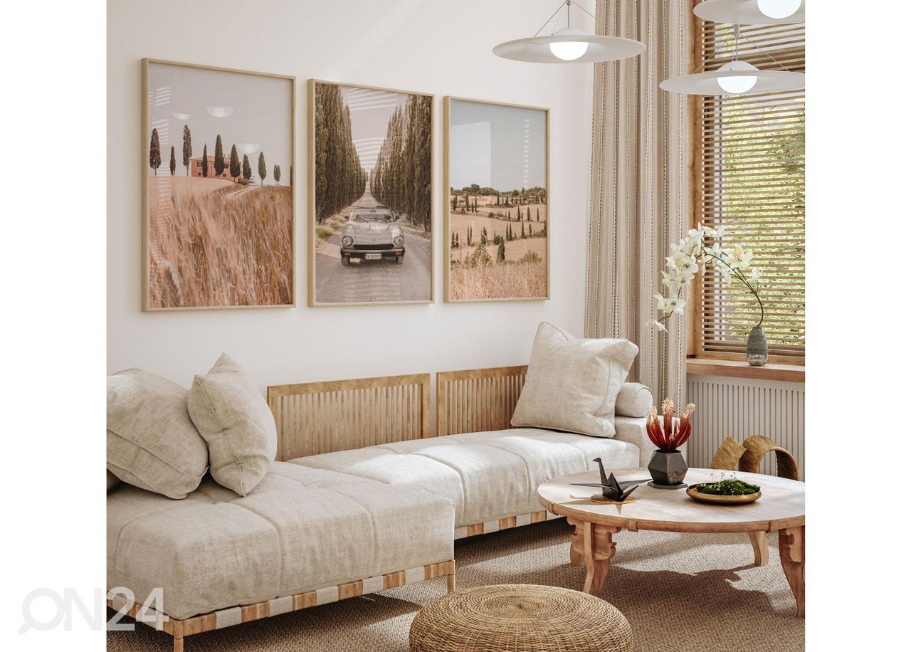 Seinäjuliste Tuscany II 21x30 cm kuvasuurennos