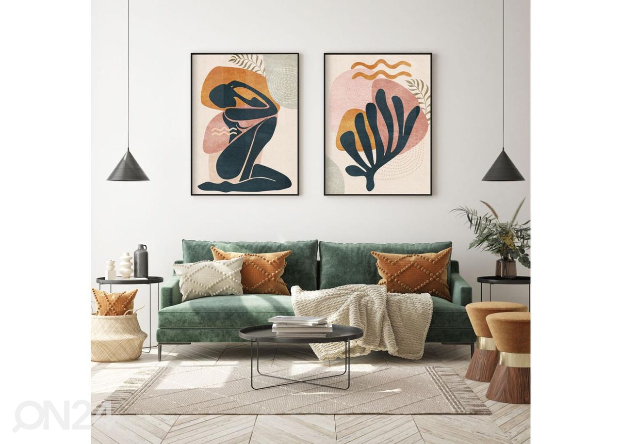Seinäjuliste Värikäs kuva 21x30 cm kuvasuurennos