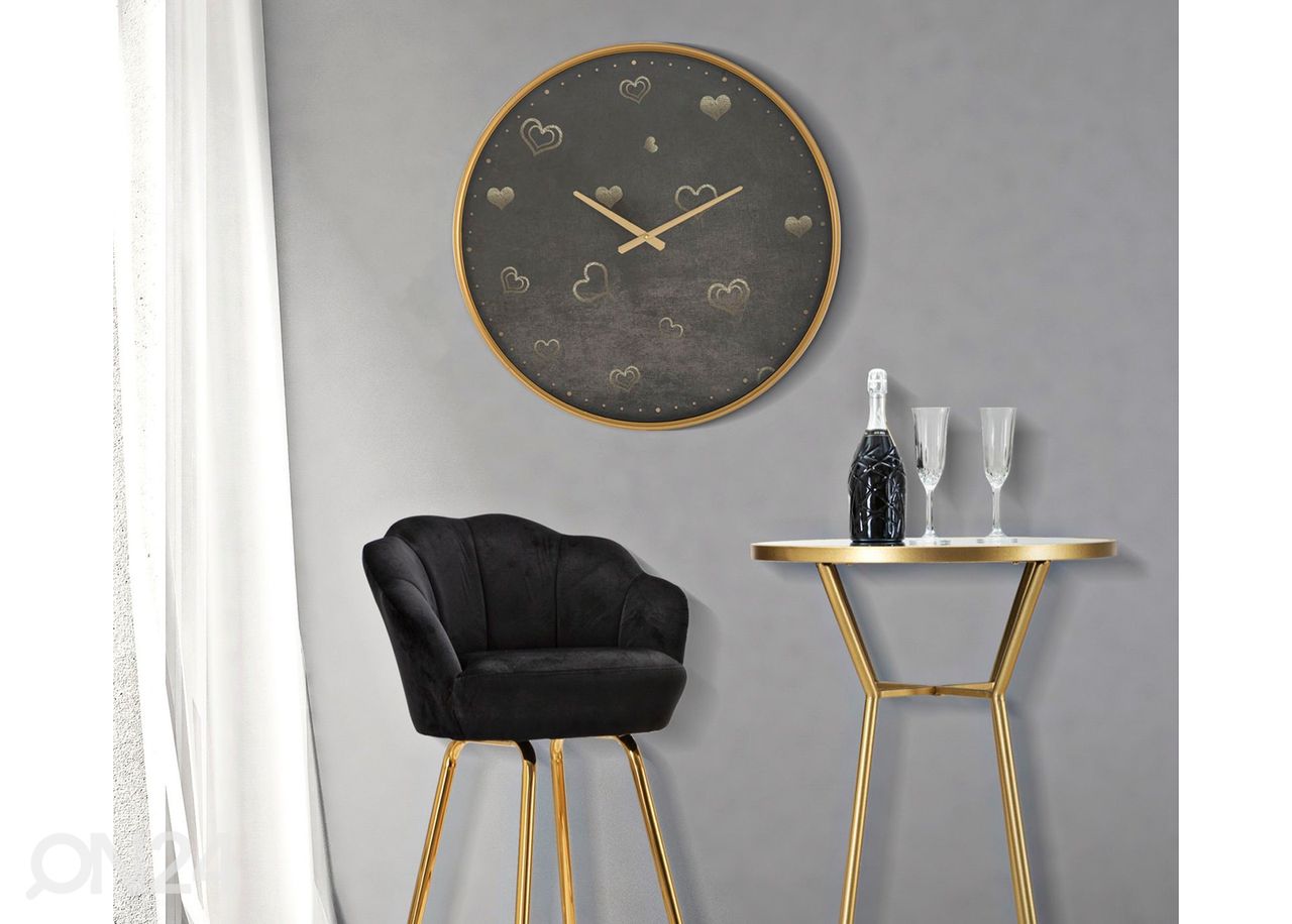 Seinäkello 60 cm kuvasuurennos