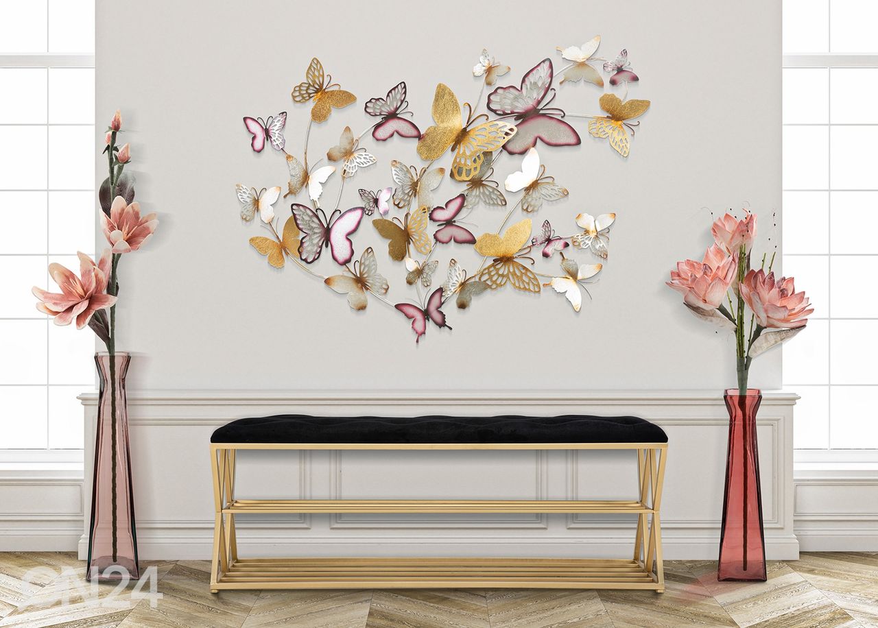 Seinäkoriste Butterflies 132x95,5 cm kuvasuurennos
