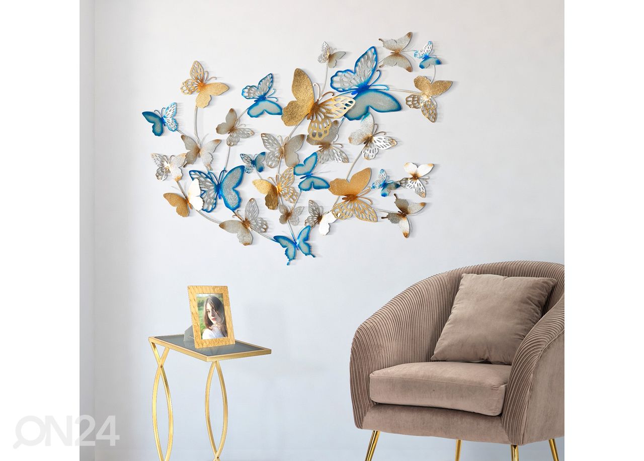 Seinäkoriste Butterflies 132x95,5 cm kuvasuurennos