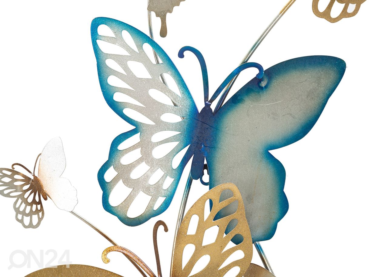 Seinäkoriste Butterflies 59,5x111,5 cm kuvasuurennos