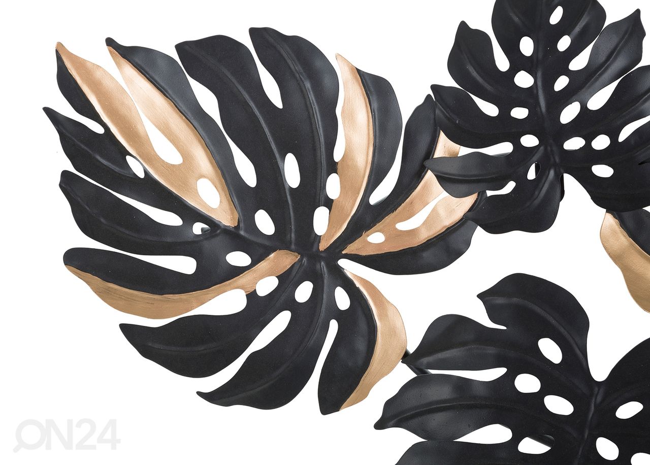 Seinäkoriste Dark Leaf 133x63 cm kuvasuurennos