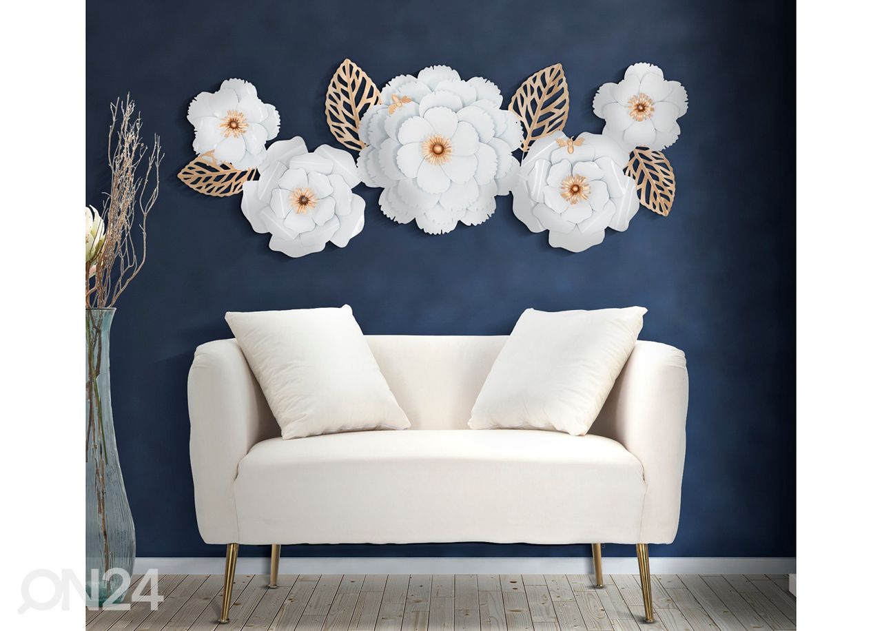 Seinäkoriste White Decor 158x60 cm kuvasuurennos