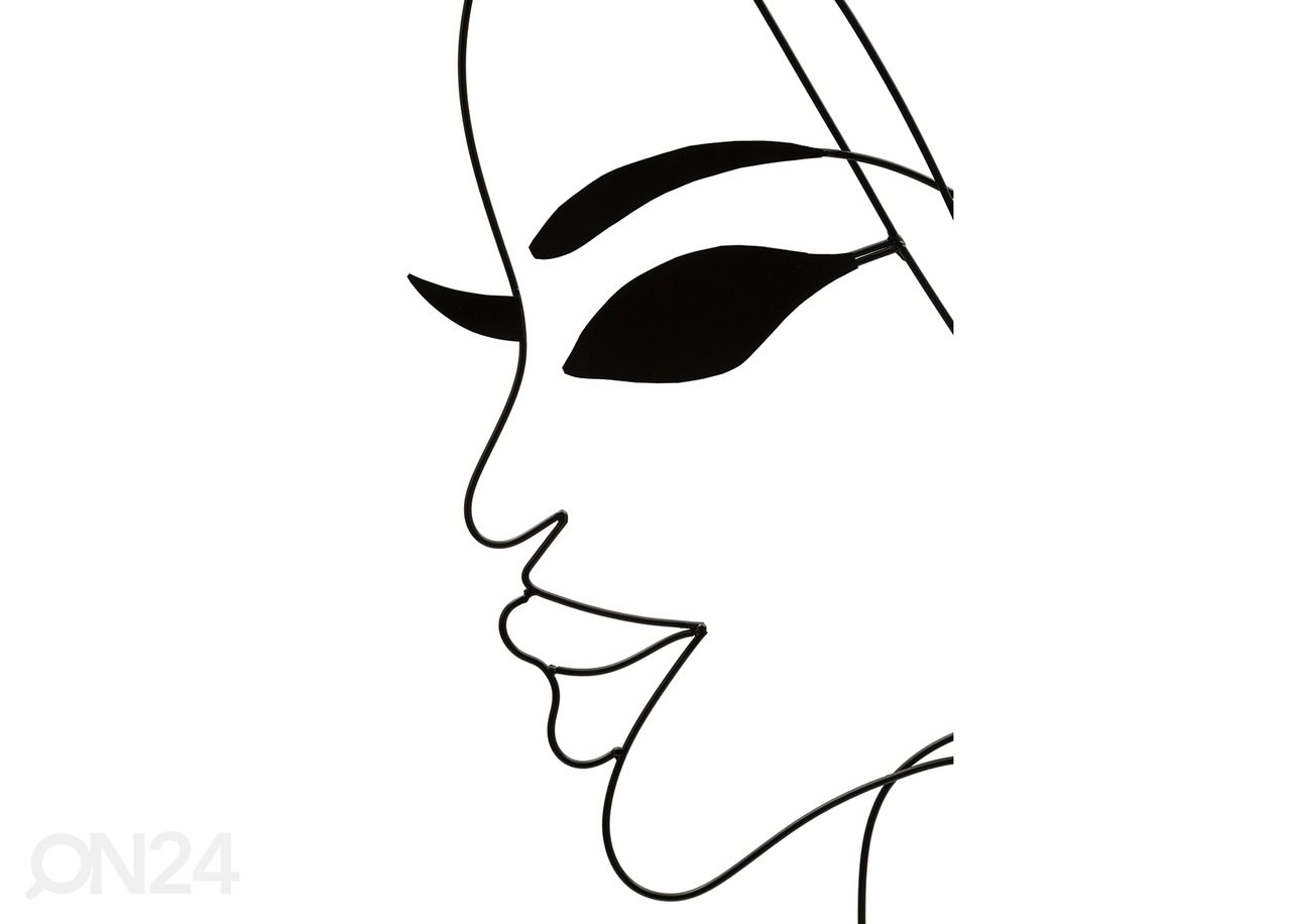 Seinäkoristeet Tribal Woman 2 kpl 70x100 cm kuvasuurennos