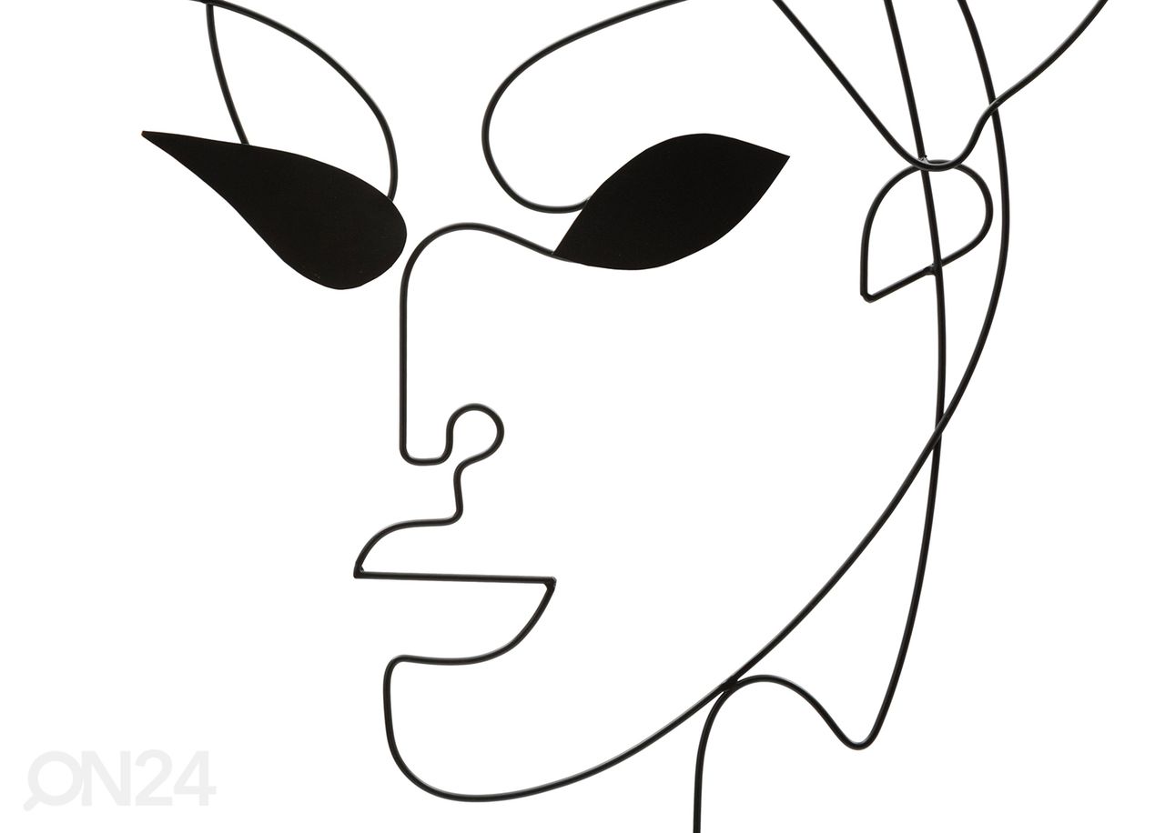 Seinäkoristeet Tribal Woman 2 kpl 70x100 cm kuvasuurennos