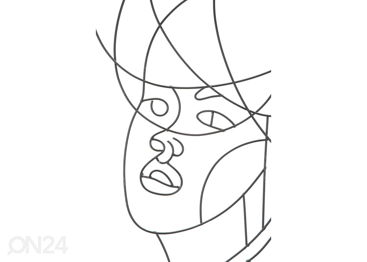 Seinäkoristeet Woman 2 kpl 60x80 cm kuvasuurennos