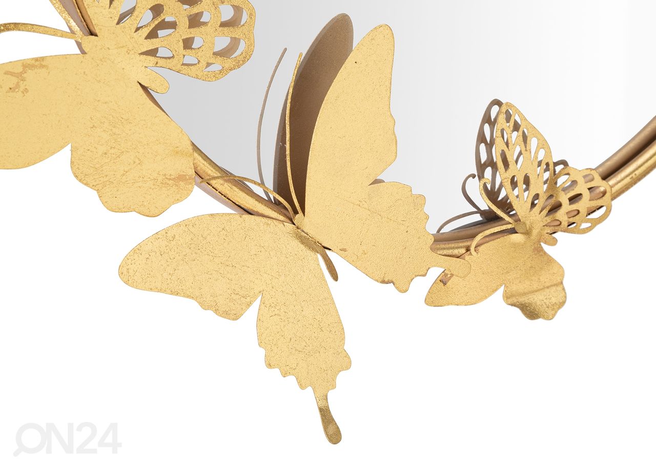 Seinäpeili Double Farfalle 81x52,5 cm kuvasuurennos