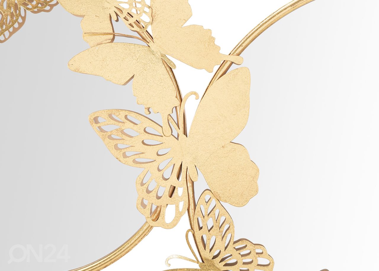 Seinäpeili Double Farfalle 81x52,5 cm kuvasuurennos