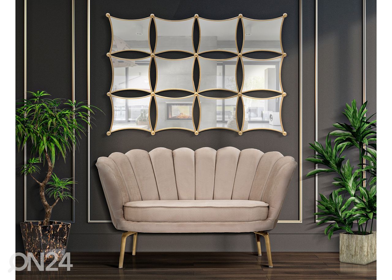 Seinäpeili Jalo 133x90 cm kuvasuurennos