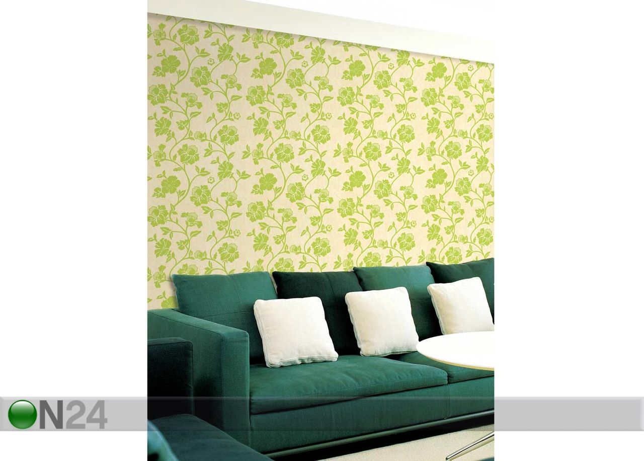 Seinätapetti KORISTESAMETTI kuvasuurennos