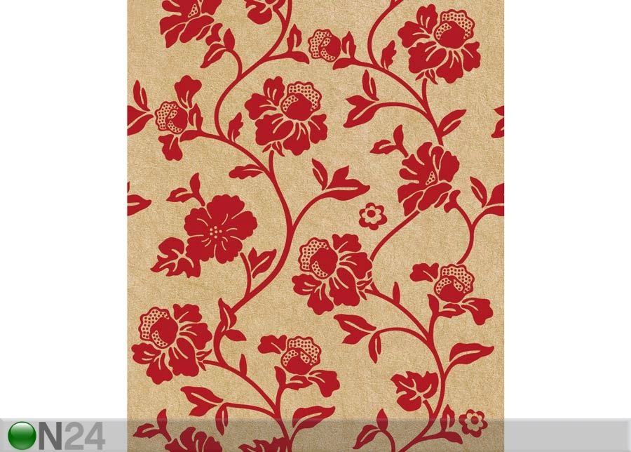 Seinätapetti KORISTESAMETTI kuvasuurennos