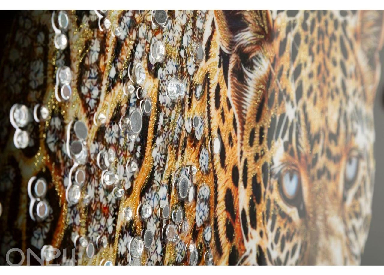Seinätaulu Jaguar 82x82 cm kuvasuurennos