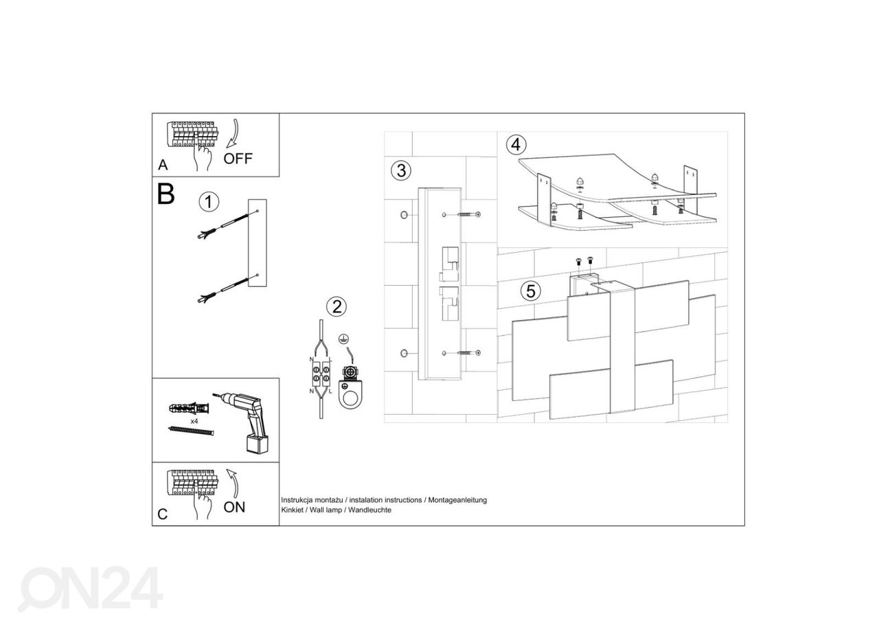 Seinävalaisin Celia, kromi kuvasuurennos